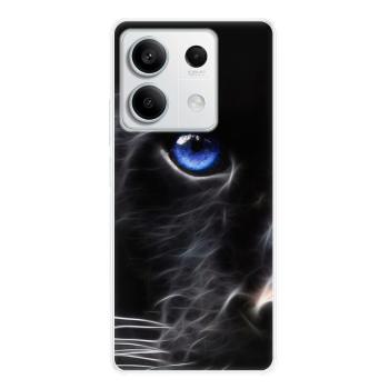 Odolné silikonové pouzdro iSaprio - Black Puma - Xiaomi Redmi Note 13 5G