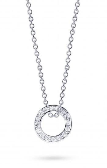 Cutie Jewellery Kruhový přívěsek z bílého zlata Z3061-40-10-X-2