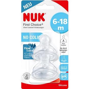 NUK FC+ savička FLOW Control 6-18m. 2 ks (4008600388258)