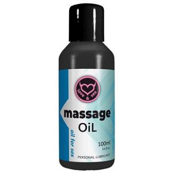 LOVE&SEX LUBRIKAČNÍ MASÁŽNÍ MASSAGE OIL 100ML (40)