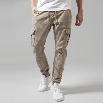 Urban Classics Camo Cargo Jogging Pants sand camo - 34