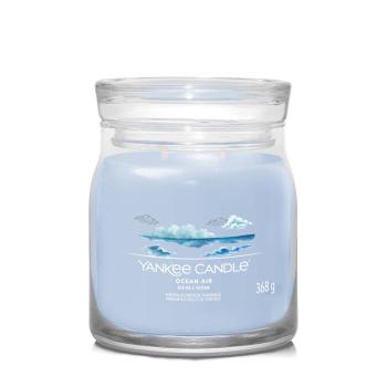 Yankee Candle Aromatická svíčka Signature sklo střední Ocean Air 368 g