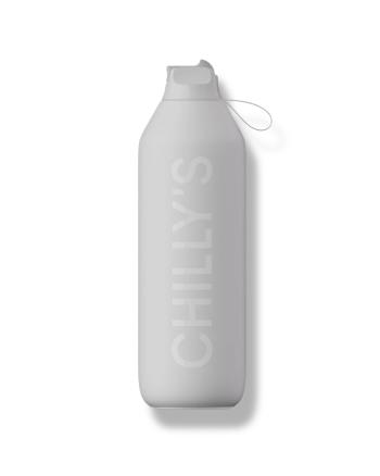 Termoláhev Chilly's Bottles - žulově šedá 1000ml, edice Series 2 Flip