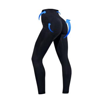 TriDri® Dámské push-up legíny s vysokým pasem - Černá | S