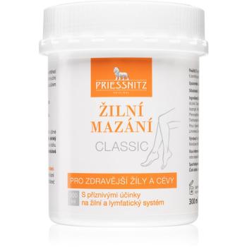 Priessnitz Classic masážní krém s příznivými účinky na žilní a lymfatický systém 300 ml