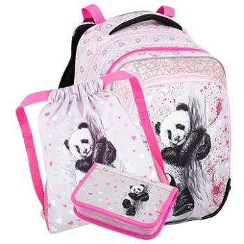 Bagmaster Beta 22 B malý školní set pro prvňáčky - panda (8591805013705)