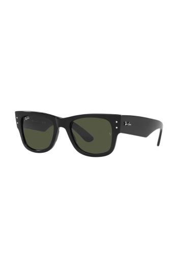 Sluneční brýle Ray-Ban MEGA WAYFARER černá barva, 0RB0840S