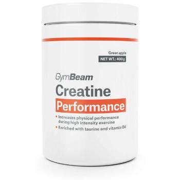 GymBeam CREATINE PERFORMANCE 400 G ZELENÉ JABLKO Doplněk stravy, , velikost