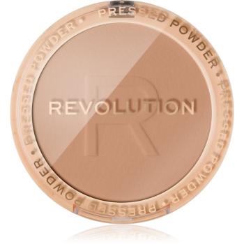 Makeup Revolution Reloaded jemný kompaktní pudr odstín Beige 6 g