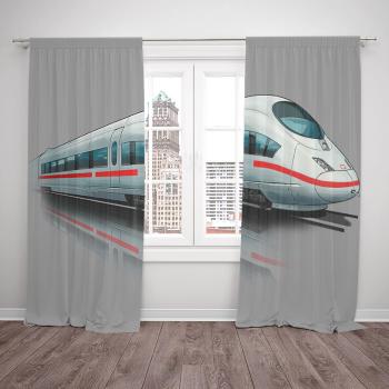 Závesy ICE 3 (Rozmer: 140x250, Materiál: Interlock)