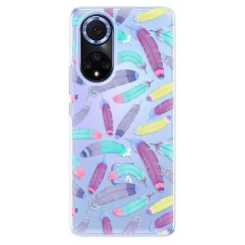 Odolné silikonové pouzdro iSaprio - Feather Pattern 01 - Huawei Nova 9