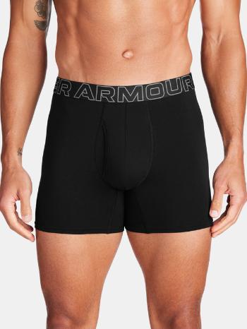 Under Armour M UA Perf Cotton 6in Boxerky 3 ks Černá