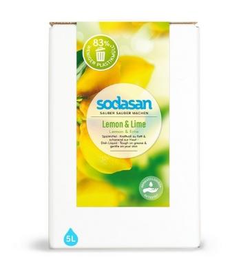 Sodasan Prostředek na nádobí Citron & Limetka 5 l