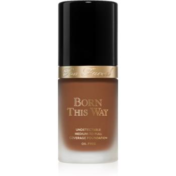 Too Faced Born This Way Flawless Coverage Natural Finish Foundation krycí make-up pro přirozený vzhled odstín Hazelnut 30 ml