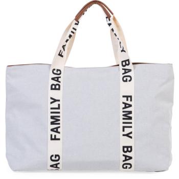 Childhome Family Bag Canvas Off White geantă pentru călătorii 55 x 40 x 18 cm 1 buc