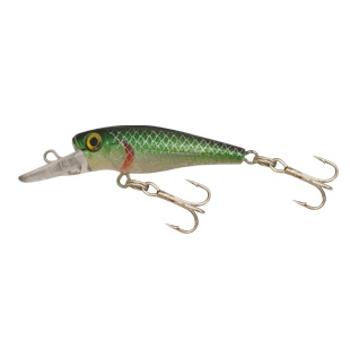 Kamasaki wobler perch 3 zelená-stříbrná 4,5 cm 3,5 g