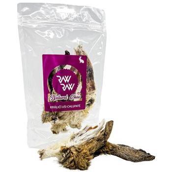 Raw Raw Natural Chew Králičí uši chlupaté 6ks (RD-RAW805)