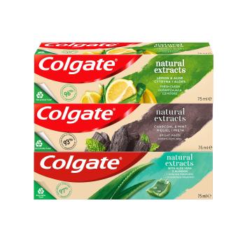 Colgate Natural Extract Mix zubní pasta 3×75 ml