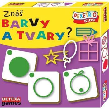 Pexetrio Kids - Znáš barvy a tvary?