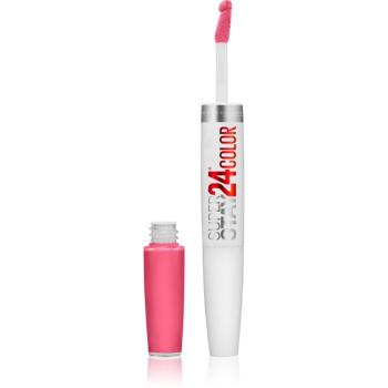 Maybelline SuperStay 24H Color tekutá rtěnka s balzámem odstín 185 Rose Dust 5,4 g