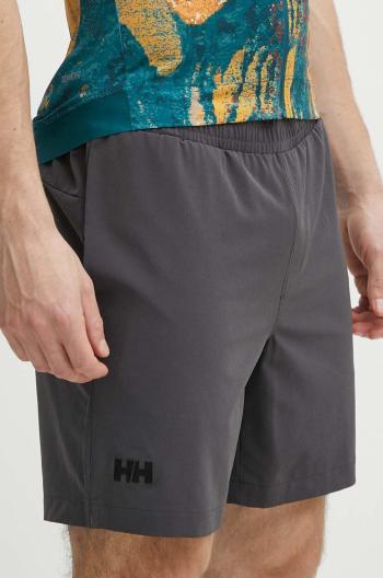 Outdoorové šortky Helly Hansen Roam šedá barva