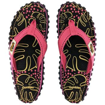 Gumbies Dámské žabky Gumbies Islander - Tropical Black | 36