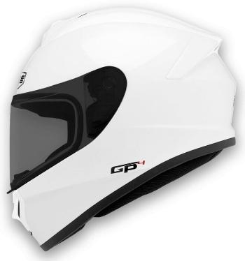 CMS GP4 Plain ECE 22.06 Artic White S Přilba