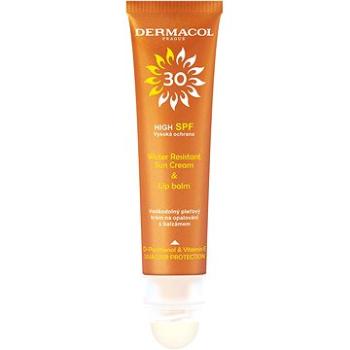 DERMACOL Sun Pleťový krém na opalování SPF 30 s balzámem na rty SPF 30 (8595003117517)