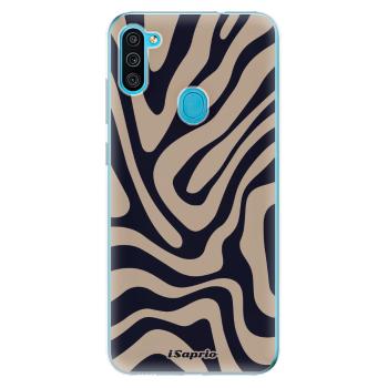 Odolné silikonové pouzdro iSaprio - Zebra Black - Samsung Galaxy M11