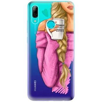 iSaprio My Coffe and Blond Girl pro Huawei P Smart 2019 (coffblon-TPU-Psmart2019)