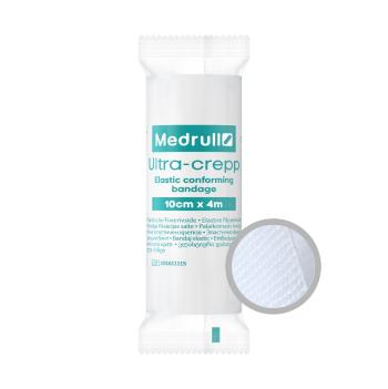 Medrull Ultra-crepp 10 cm x 4 m nesterilní obinadlo elastické