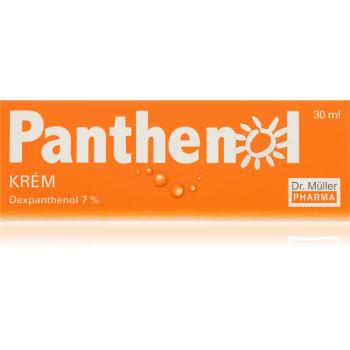 Dr. Müller Panthenol krém 7% hydratační a zklidňující krém po opalování 30 ml