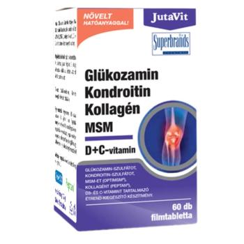 HealthNA Glukosamin, chondroitin, kolagen a MSM - doplněk stravy - 60 tablet - JutaVit