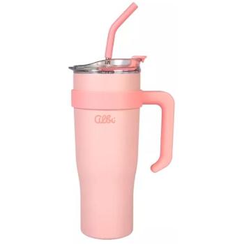 ALBI THERMAL MUG XXL Termohrnek, růžová, velikost