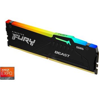 Kingston 16GB DDR5 5600MHz CL36 FURY Beast Black RGB EXPO (KF556C36BBEA-16)