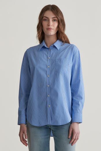 KOŠILE GANT REL STRIPED POPLIN SHIRT CLEAR SKY