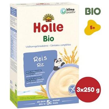 HOLLE BIO Rýžová kaše 3× 250 g (7640104952022)