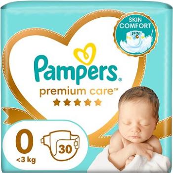 PAMPERS Premium Care Newborn vel. 0 (30 ks) (4015400536857)