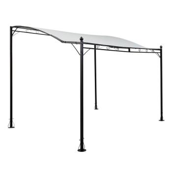 Blumfeldt Allure, pergola, přístřešek, pavilon, 300 x 250 cm, polyester, světle béžová