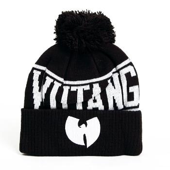 Zimní Kulich Wu-Tang Logo Winter Cap černá barva - UNI