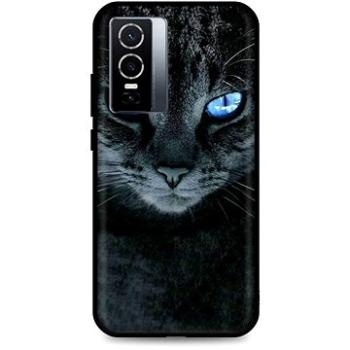 TopQ Kryt Vivo Y76 5G silikon Dark Cat 72642 (Sun-72642)