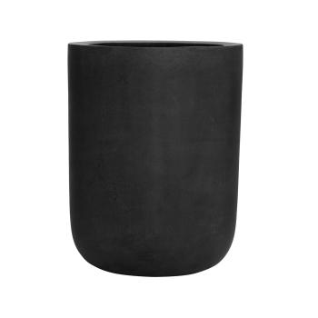 Květináč Dice, barva černá, více velikostí - PotteryPots Velikost: L - v. 44 cm, ⌀ 34 cm