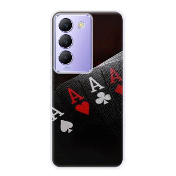 Odolné silikonové pouzdro iSaprio - Poker - Vivo V40 SE 4G/5G