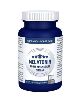 Clinical Melatonin Forte Magnesium chelát 100 tablet