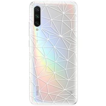 iSaprio Abstract Triangles 03 - white pro Xiaomi Mi A3 (trian03w-TPU2_MiA3)