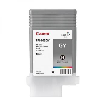 CANON PFI-103 GY - originální cartridge, šedá, 130ml