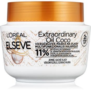 L’Oréal Paris Elseve Extraordinary Oil Coconut vyživující maska pro normální až suché vlasy s kokosovým olejem 300 ml