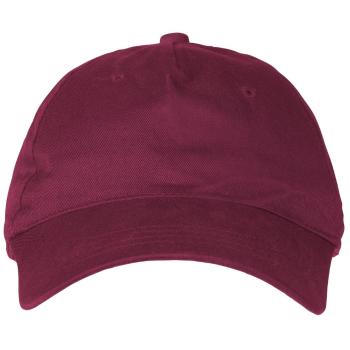 Neutral Kšiltovka 5 panelová z organické Fairtrade bavlny - Bordeaux