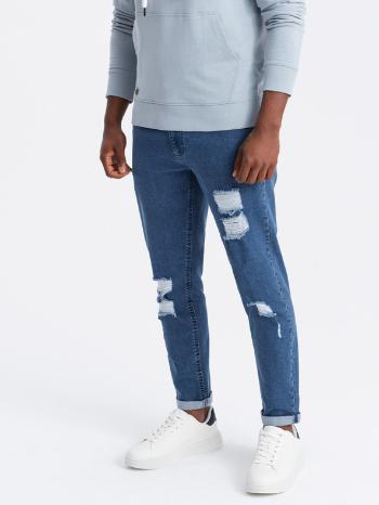 Ombre Clothing Jeans Modrá
