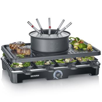 Raclette gril RG 2347 1400 W, černá, Severin